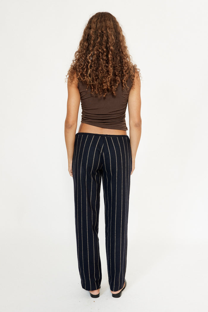 Musier Paris Pantalon Rayé Mi