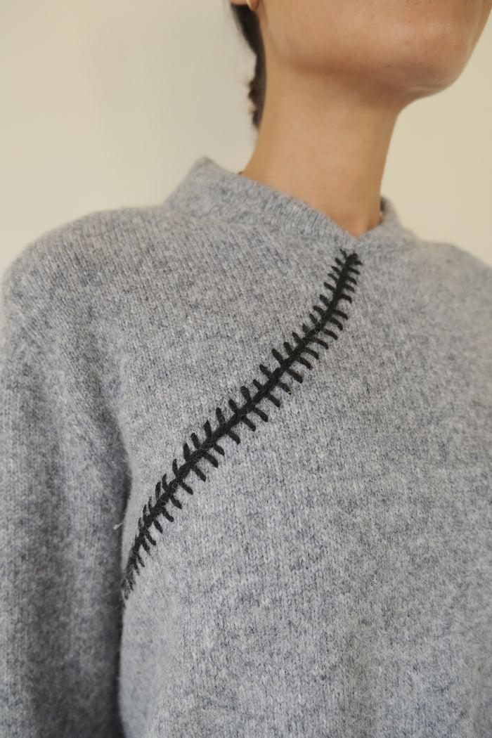 Musier Paris Pull Anthracite Minnie