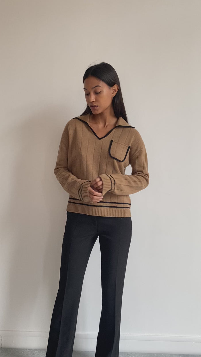 Musier Paris Pull Col Polo Adriana