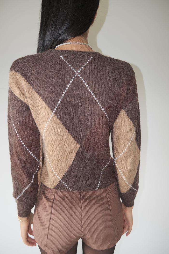 Musier Paris Pull Losange Burli