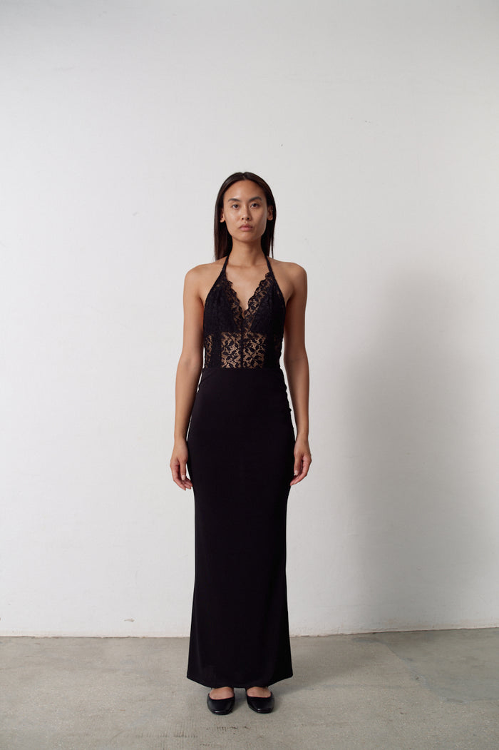 Musier Paris Robe Dos-nu Linda