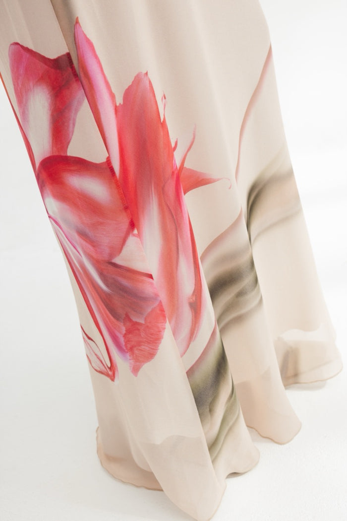 Musier Paris Robe Longue Imprimée Avina