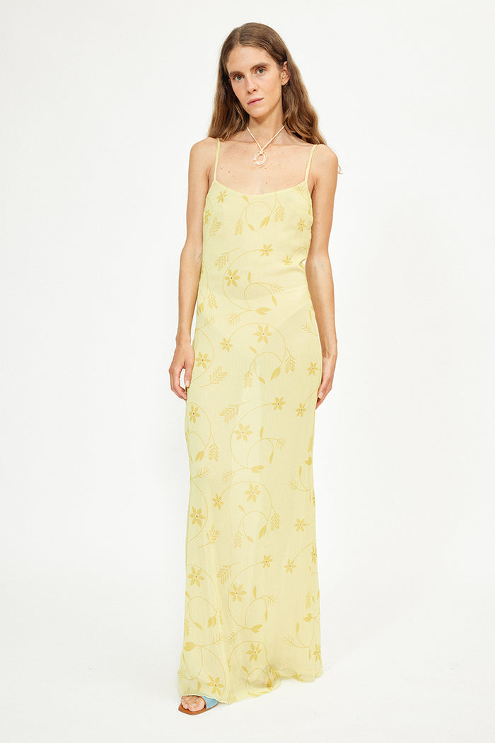 Musier Paris Robe Longue Imprimée Rhodos