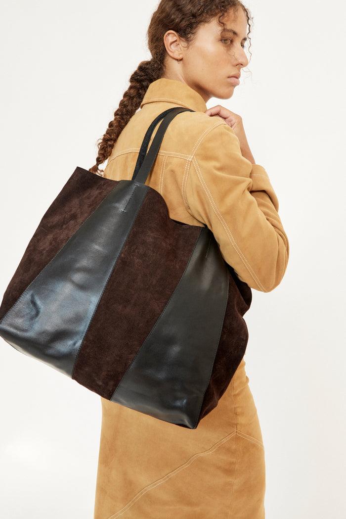 Musier Paris Sac Bi-matières Cabas