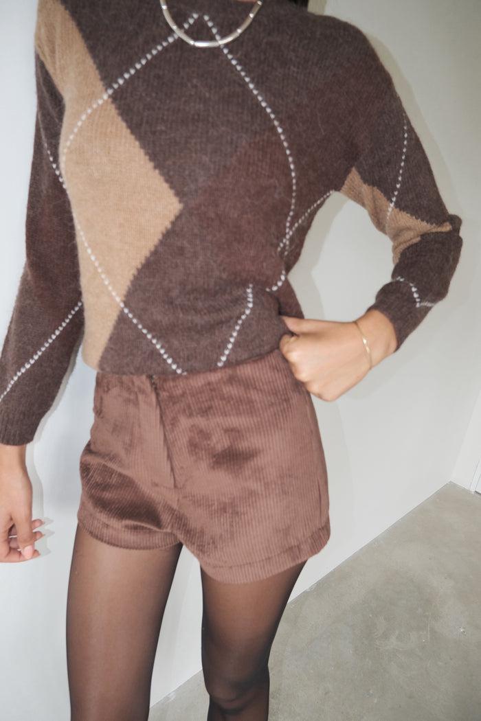 Musier Paris Short En Velours Caity