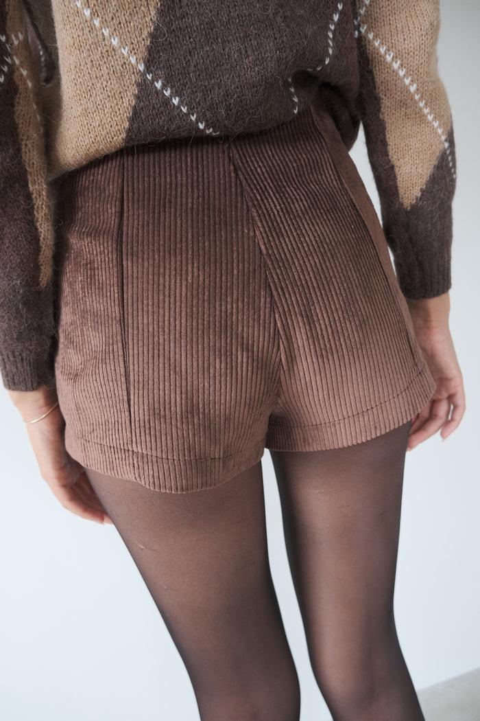 Musier Paris Short En Velours Caity