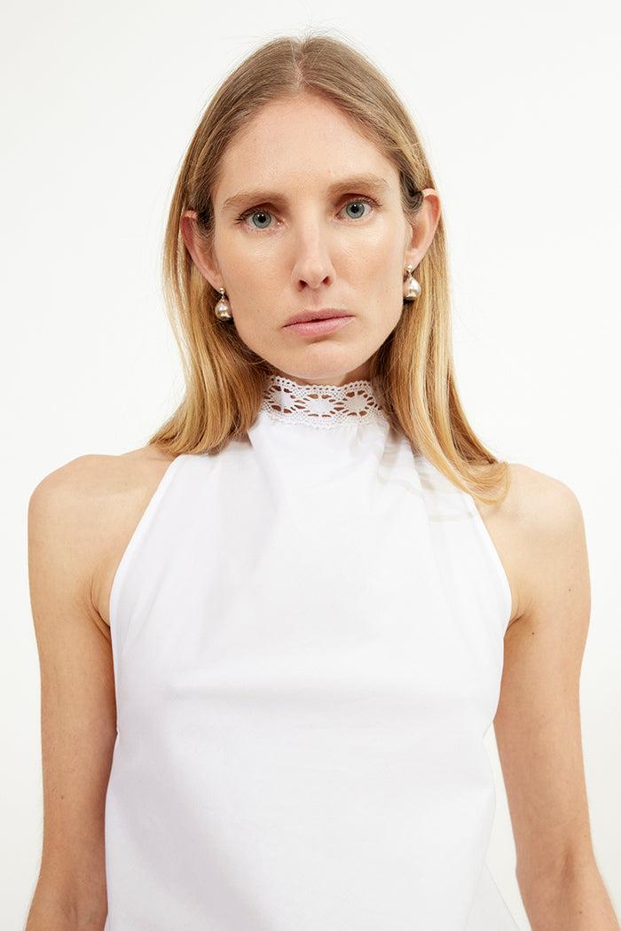 Musier Paris Top Dos Nu Pizzo