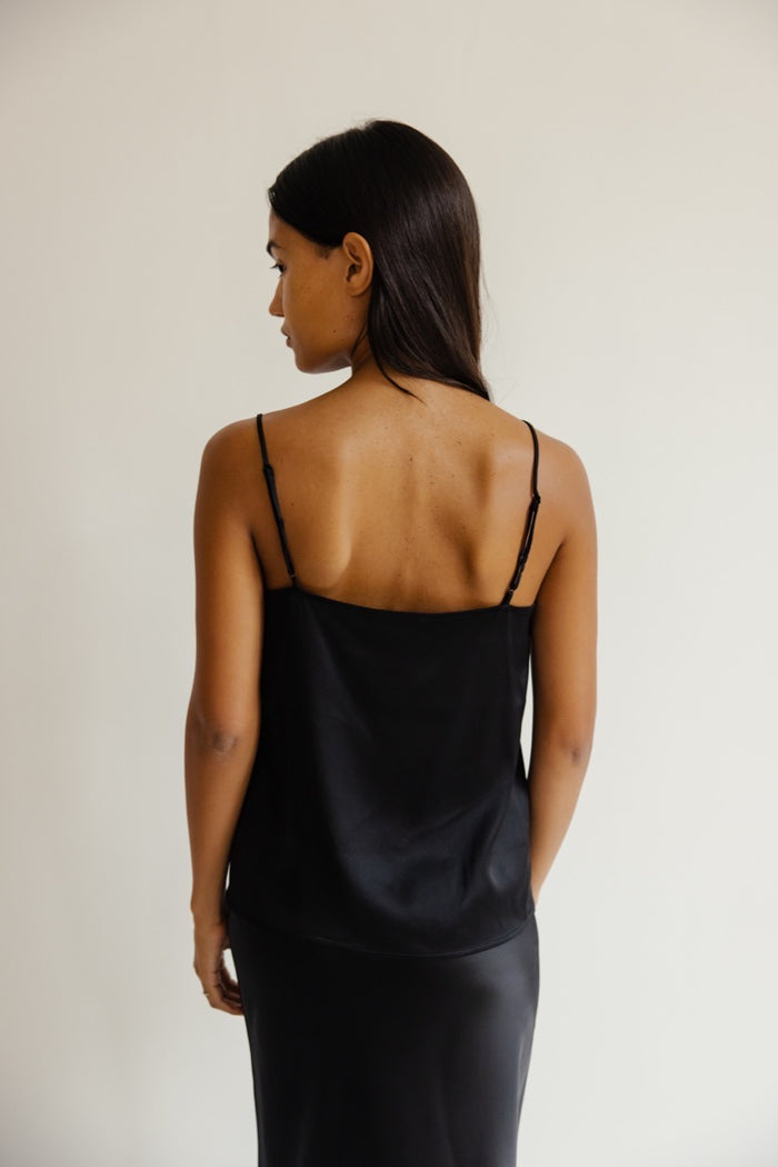 Musier Paris Top Lingerie En Satin Capri