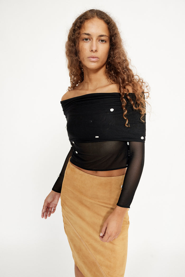 Musier Paris Top Résille Night