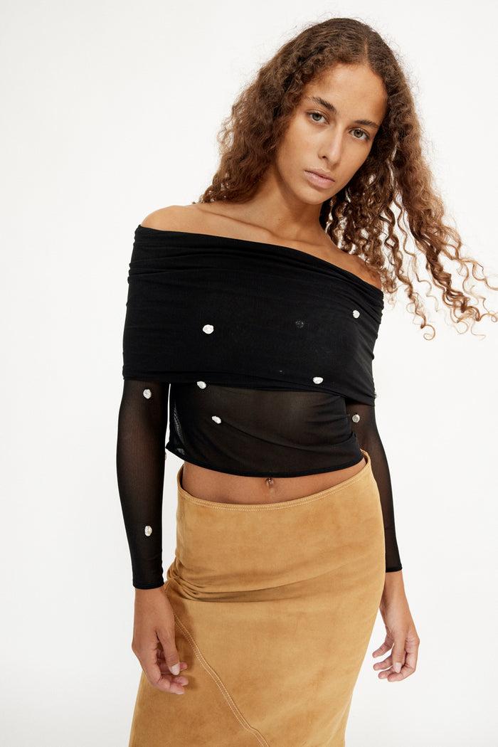 musier paris top résille night