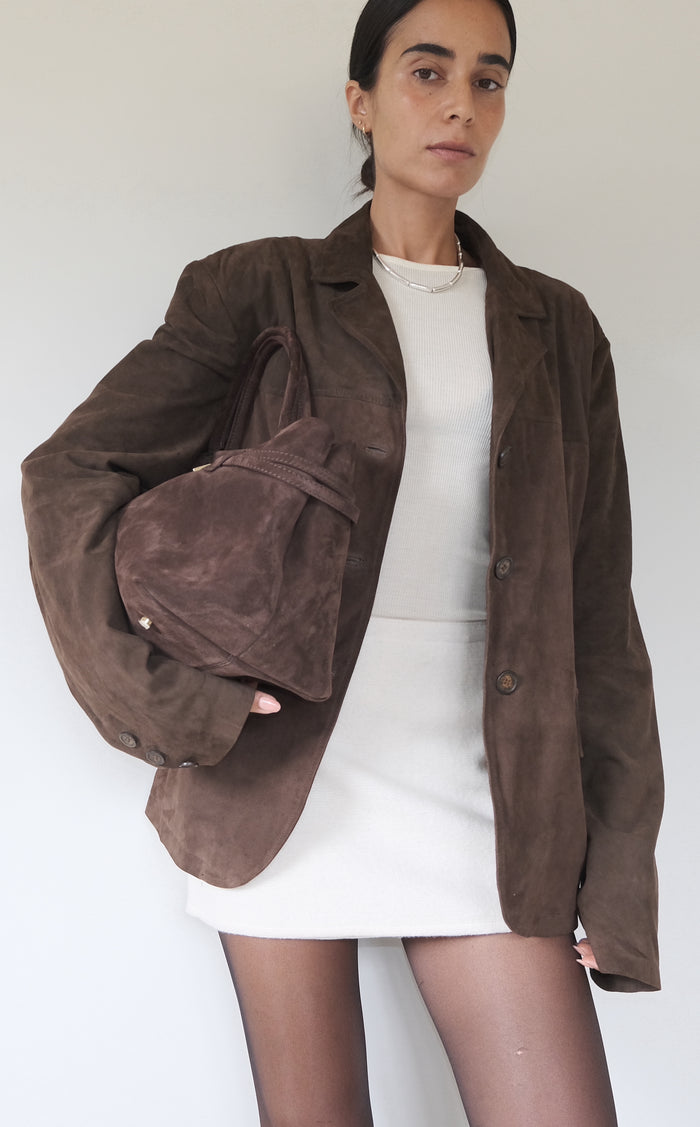Musier Paris Veste En Daim Aida