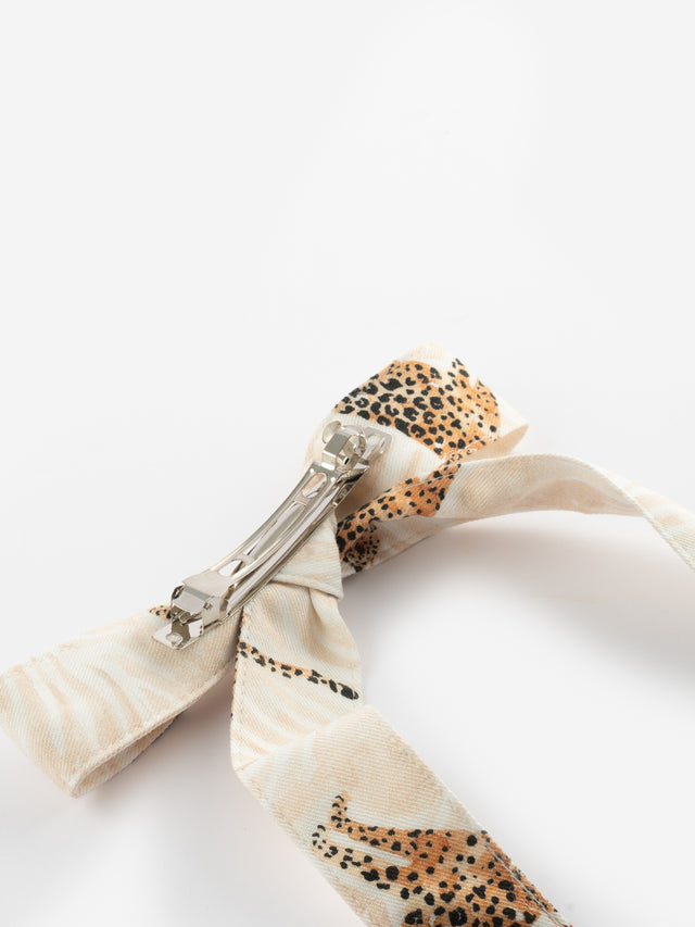 Nach Bijoux Barrette Upcyclée Léopard - Nach X Argile Studio