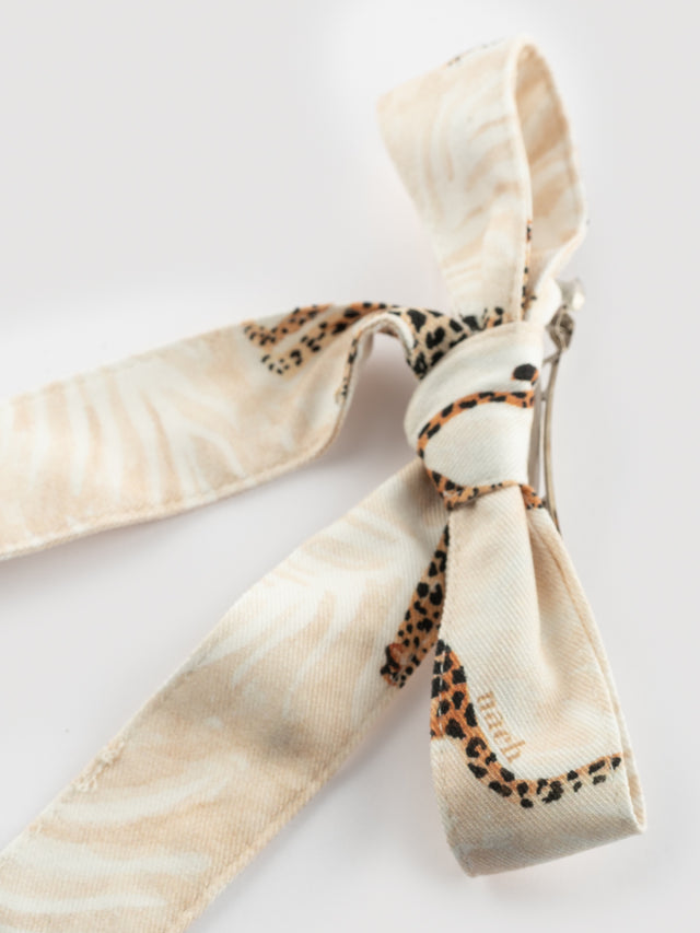 Nach Bijoux Barrette Upcyclée Léopard - Nach X Argile Studio