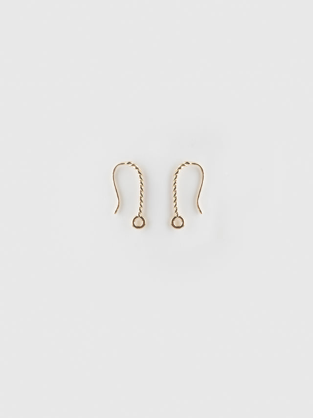 Nach Bijoux Boucles D'oreilles Crochets Torsadées Personnalisable - Mix And Match