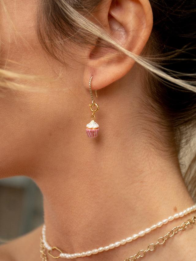 nach bijoux Boucles d'oreilles crochets torsadées personnalisable - Mix and Match