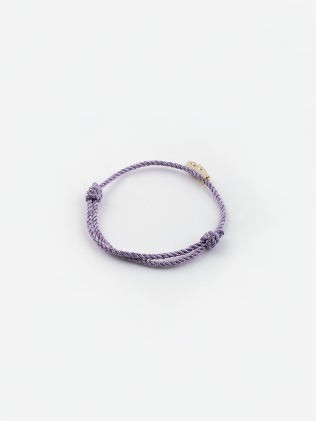 nach bijoux Bracelet cordon violet enfant - Mix and match