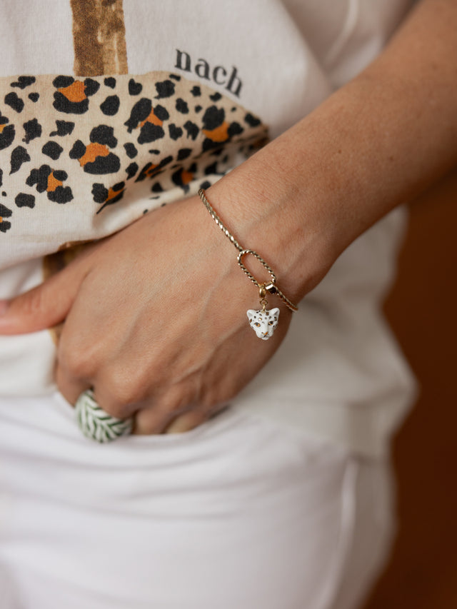 Nach Bijoux Bracelet Jonc Torsadé Personnalisable - Mix And Match