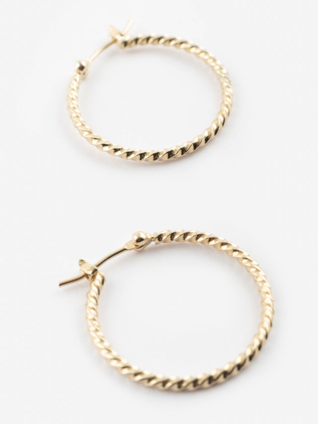 Nach Bijoux Créoles Torsadées Personnalisable - Mix And Match