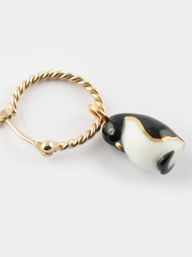 Nach Bijoux Mini Créole Pingouin - Vendue à L'unité - Arctique