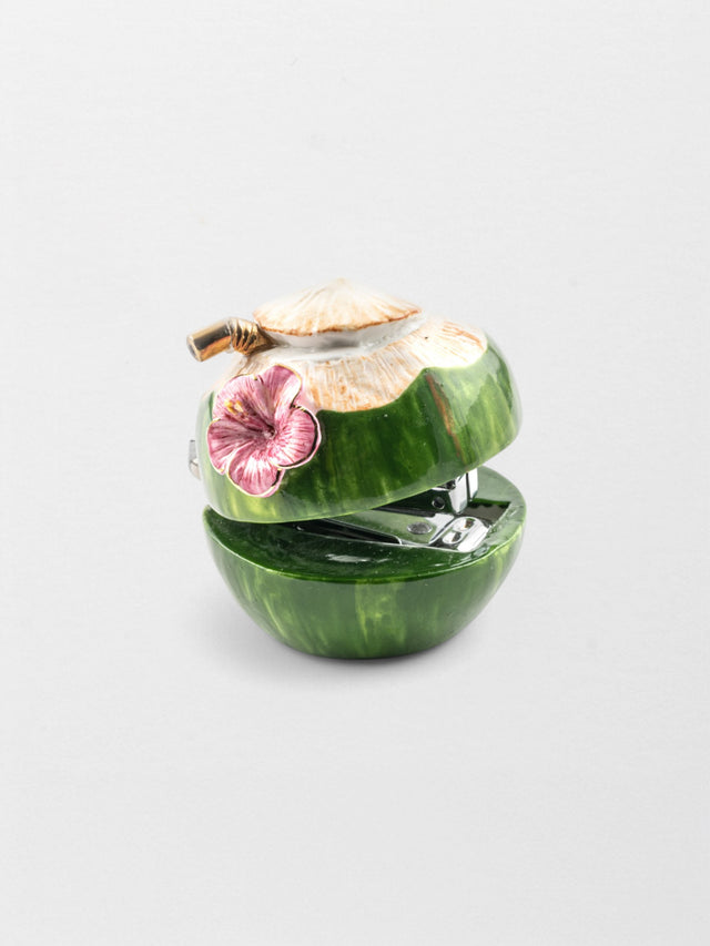 nach bijoux Agrafeuse noix de coco