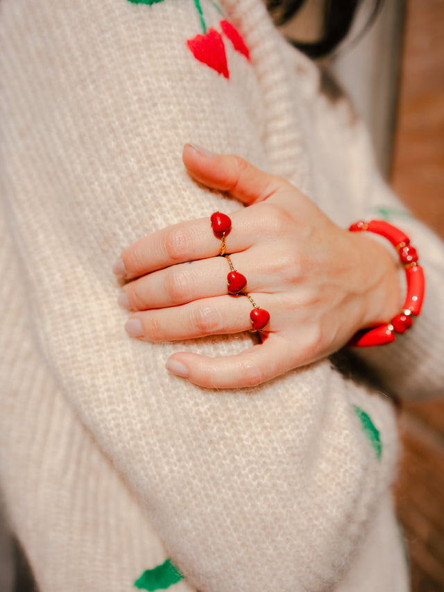 Nach Bijoux Bague Cœur - Chérie Cherry