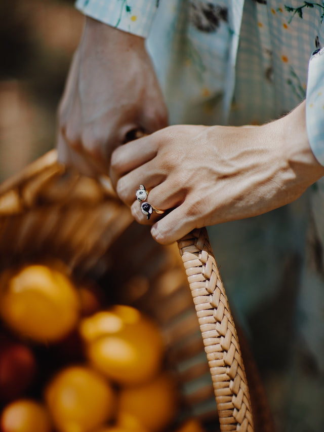 Nach Bijoux Bague FaceToFace Bouledogue