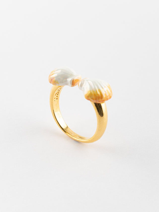 nach bijoux Bague FaceToFace coquillage nacré