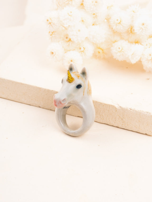 Nach Bijoux Bague Licorne