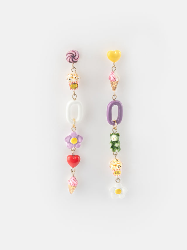 Nach Bijoux Boucles D'oreilles Pendantes Candy