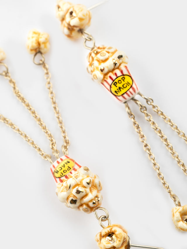 Nach Bijoux Boucles D'oreilles Pendantes Pop-corn