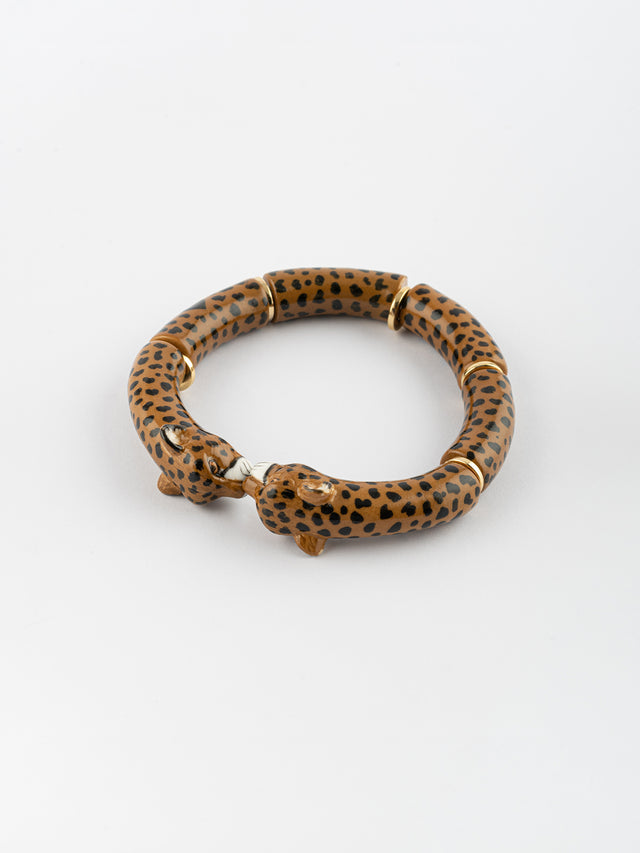 nach bijoux Bracelet bisou guépard - Premier amour