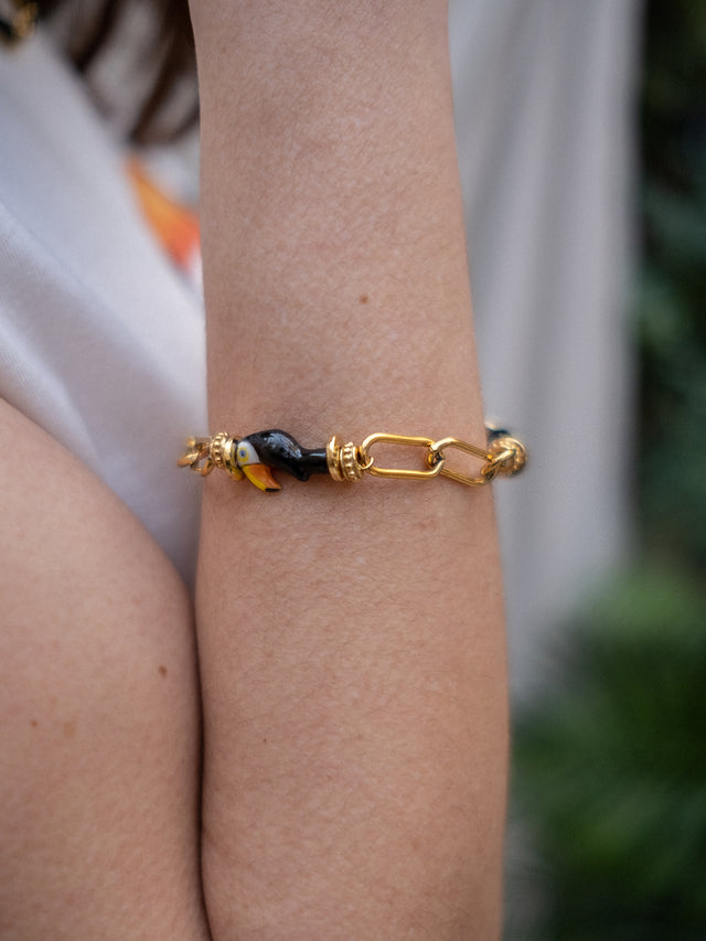 Nach Bijoux Bracelet Chaîne Toucan