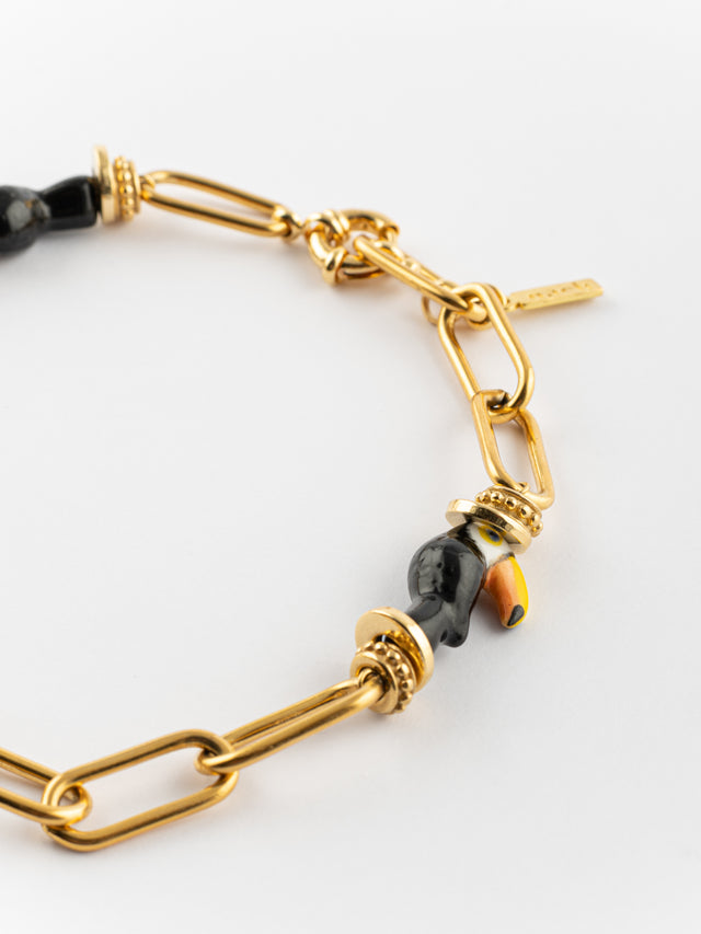 Nach Bijoux Bracelet Chaîne Toucan