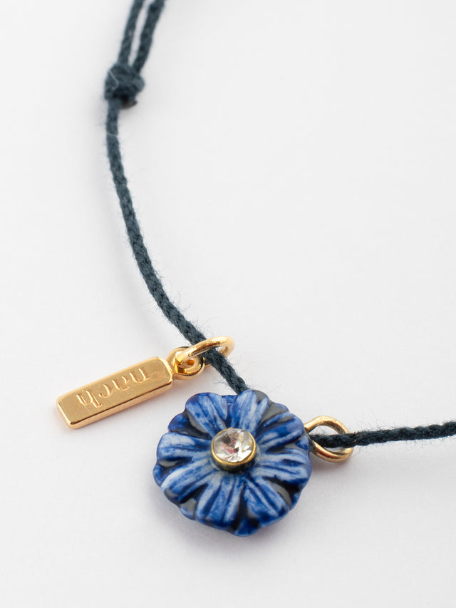 Nach Bijoux Bracelet Cordon Chardon Bleu