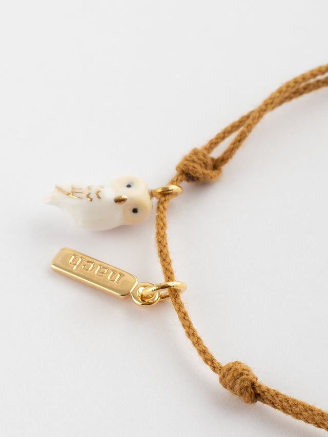 Nach Bijoux Bracelet Cordon Chouette