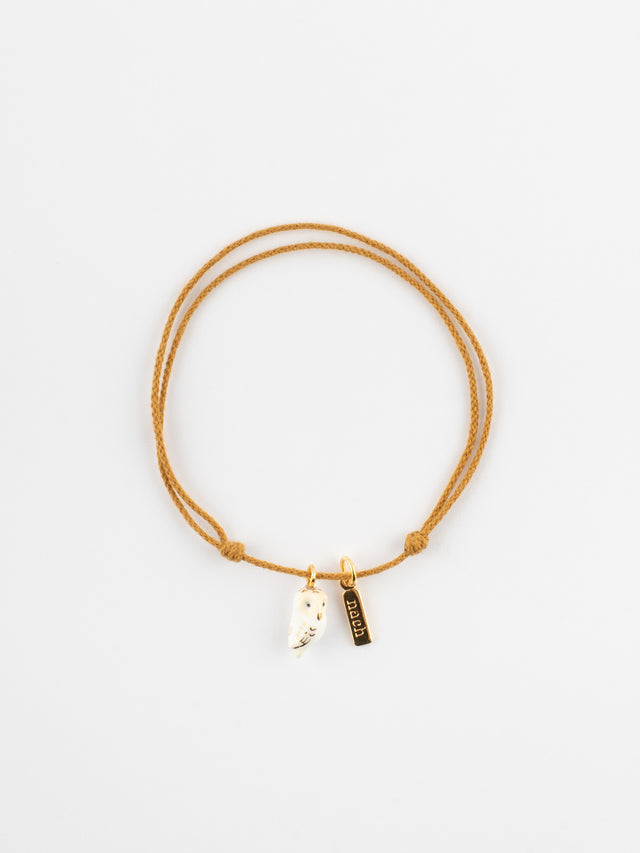 nach bijoux Bracelet cordon chouette