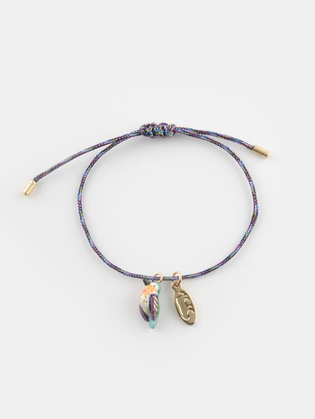 nach bijoux Bracelet cordon colibri d'Anna