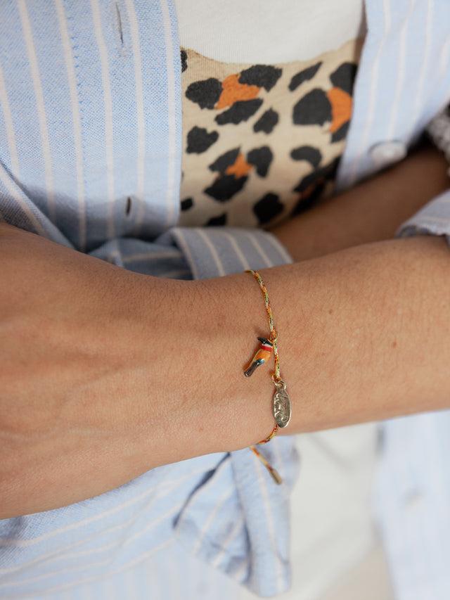 Nach Bijoux Bracelet Cordon Guêpier D'Afrique