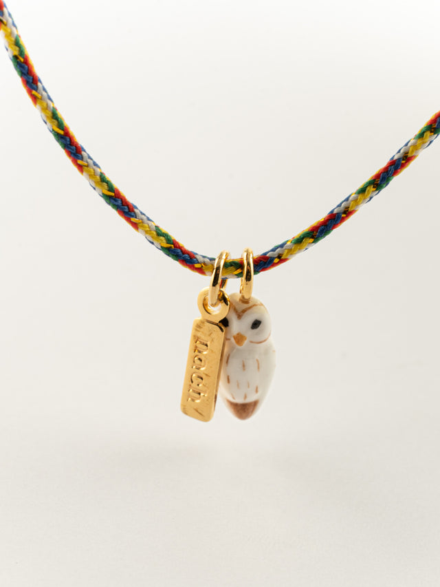 Nach Bijoux Bracelet Cordon Multicolore Chouette