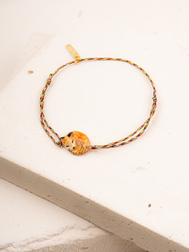 Nach Bijoux Bracelet Cordon Multicolore Renard