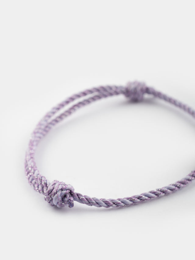 Nach Bijoux Bracelet Cordon Violet - Mix And Match