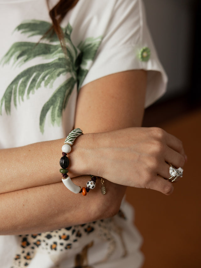 Nach Bijoux Bracelet En Perles Ethnique