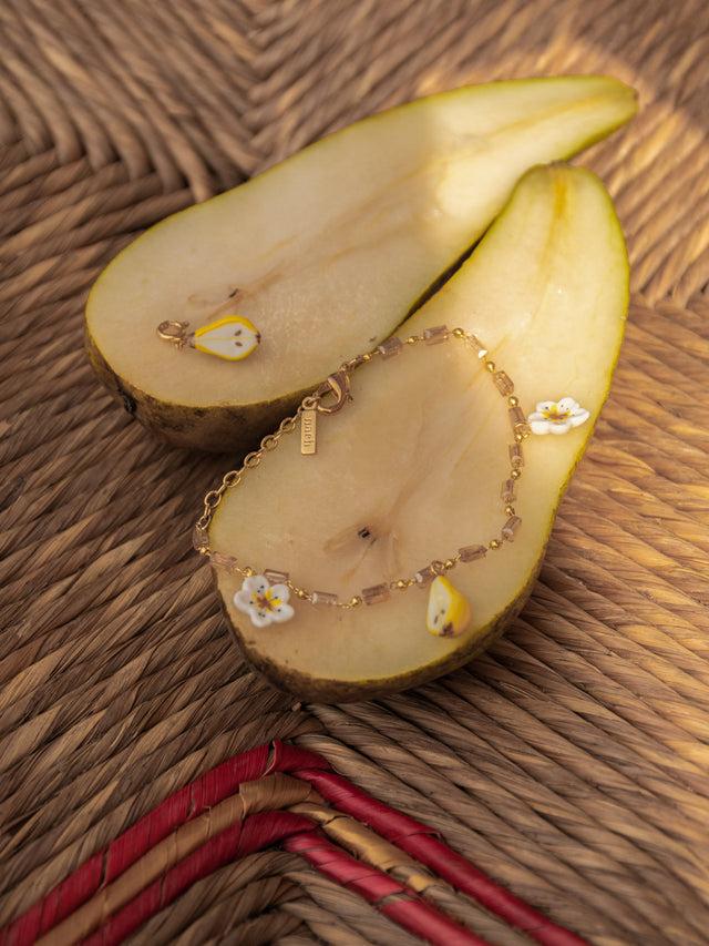 Nach Bijoux Bracelet Fleur De Poirier & Poire
