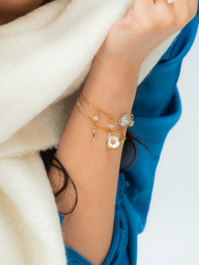 Nach Bijoux Bracelet Fleur Des Neiges - Arctique