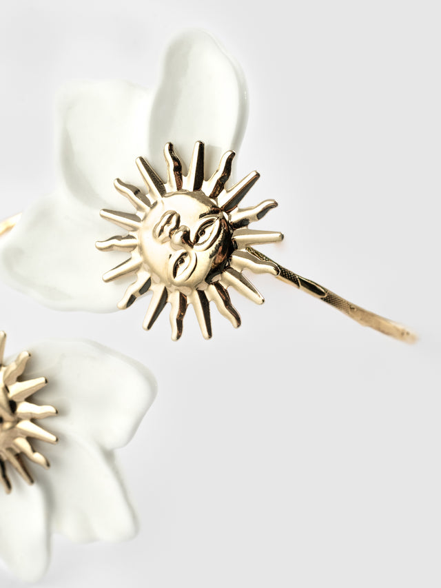 Nach Bijoux Bracelet Maxi FaceToFace Soleil Blanc