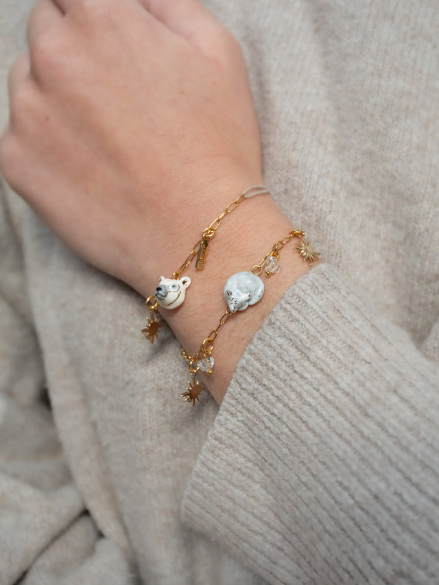 Nach Bijoux Bracelet Renard Polaire - Arctique