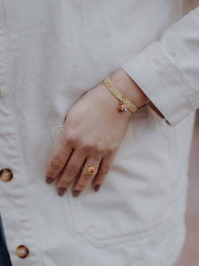 Nach Bijoux Bracelet Twistband Panda Roux