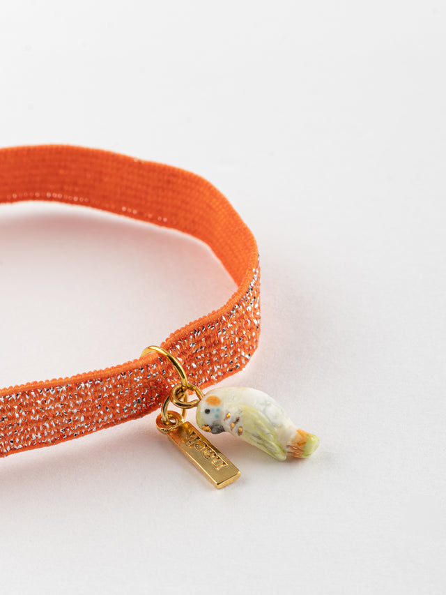 Nach Bijoux Bracelet Twistband Perruche Blanche