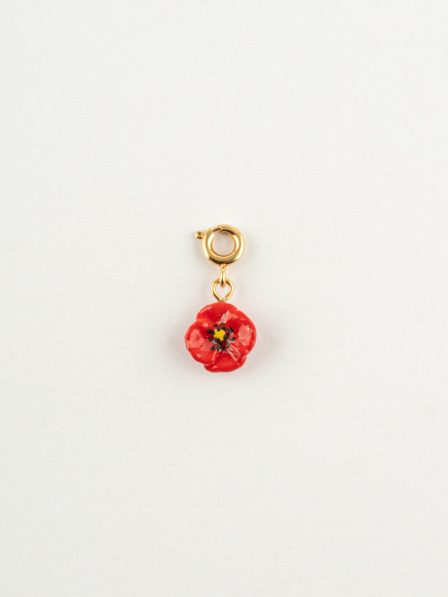 nach bijoux Charm's coquelicot