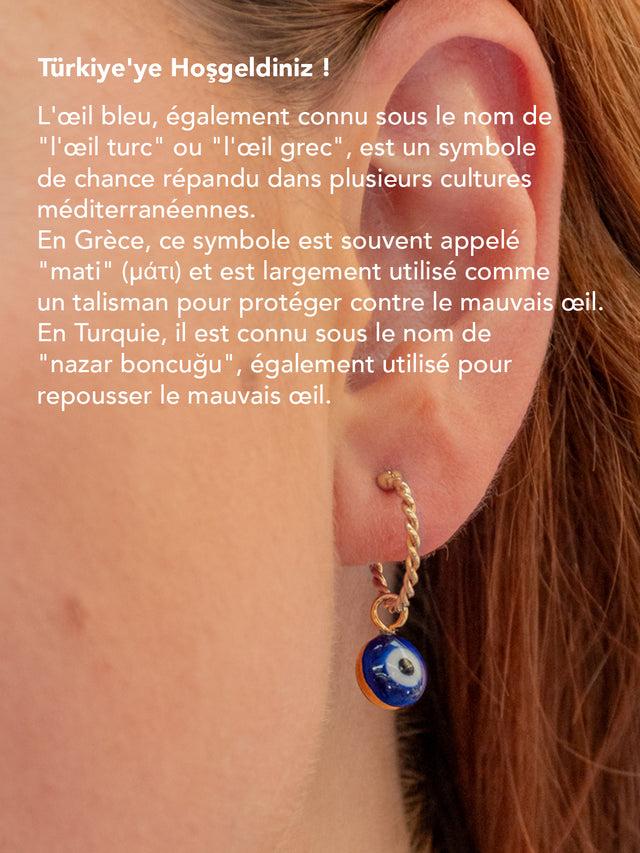 Nach Bijoux Charm's Oeil Bleu - Lucky You